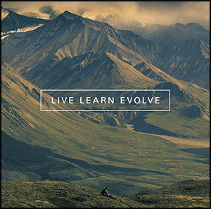 desain grafis keren - live learn evolve