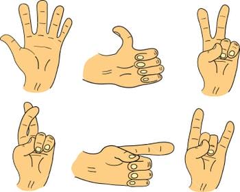 hand gestures