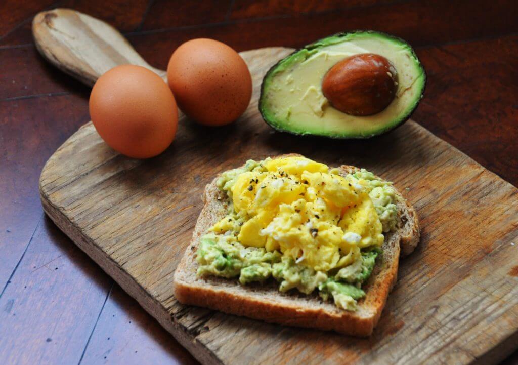 avocado egg toast
