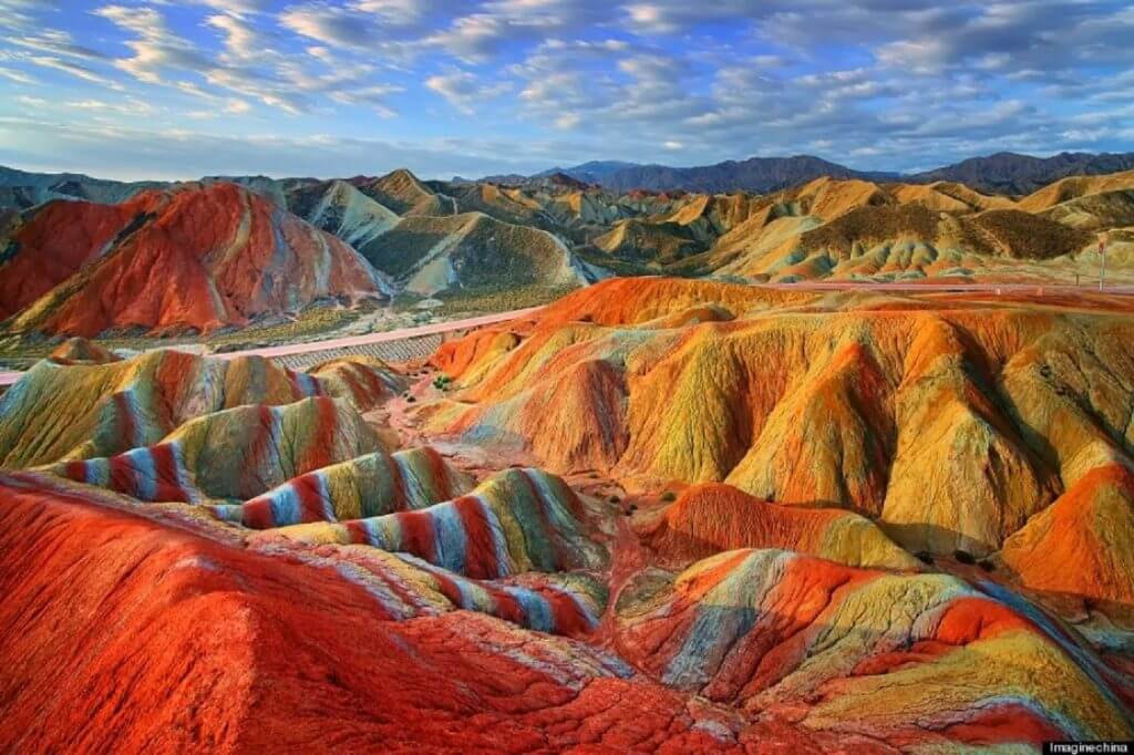 danxia mountains 
