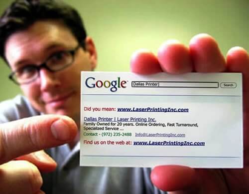 Google-search-business-card