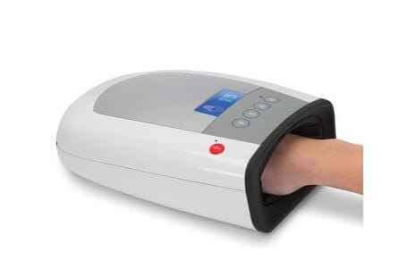 Hand-Massager-Held-Massage-Therapy-Reflexology-Palm-Fingers-Tool-Vibrating-Far-Infrared-Ray-Heat-Compression-Speed-New