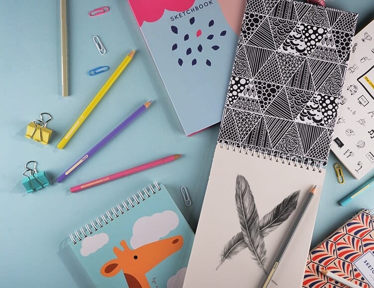 10 Nicest Gift Ideas for The Creative 2 sketchbook-uprint-id