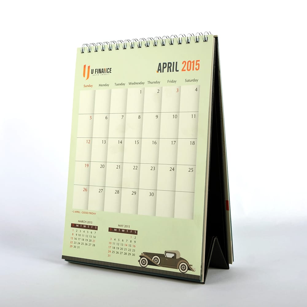 Kalender 2019 di cetak di uprint.id