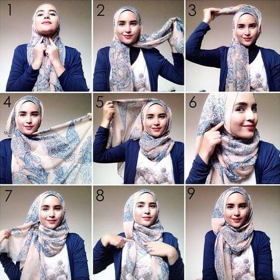 Tutorial Hijab 3