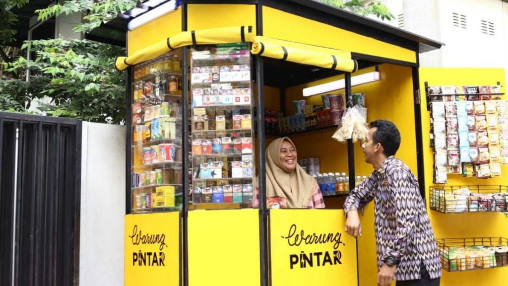 Warung pintar - bekerjasama dengan gojek