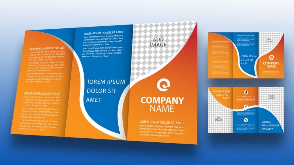 brosur bisnis template