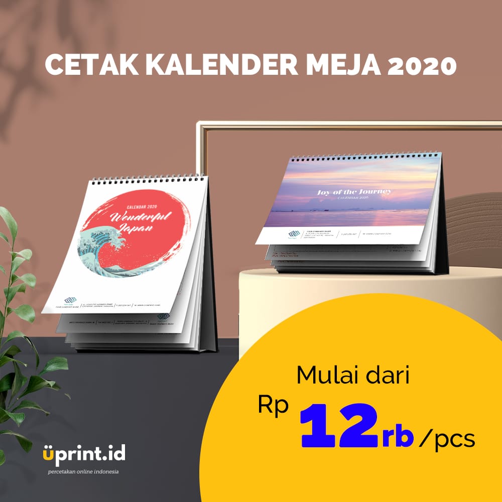 cetak kalender meja