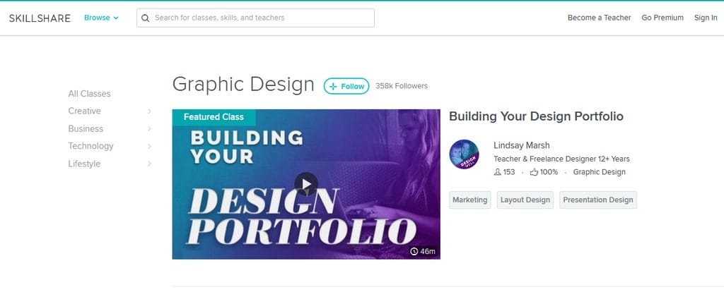 belajar desain grafis online skillshare