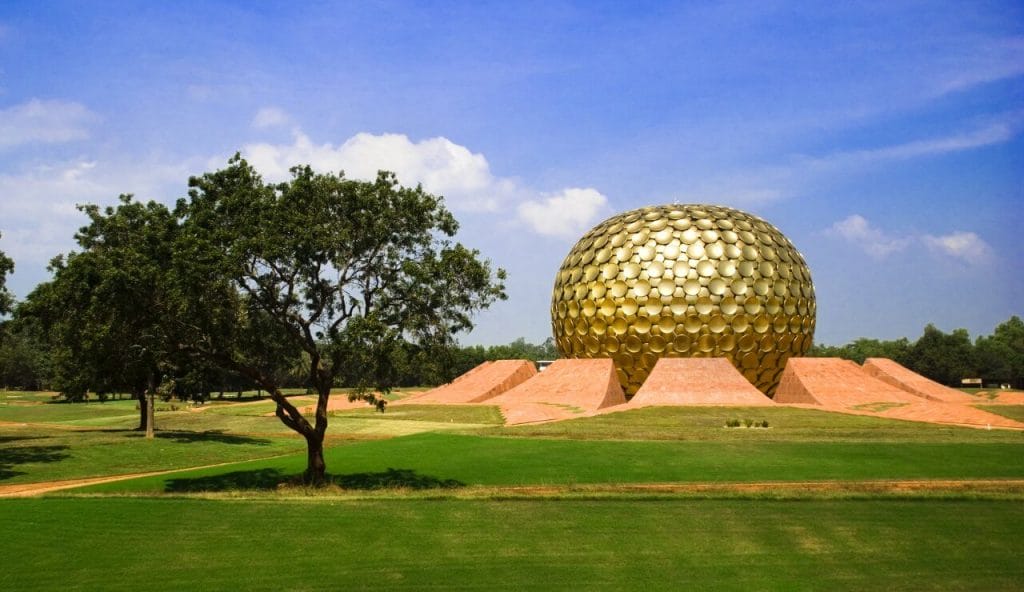 landmark india auroville