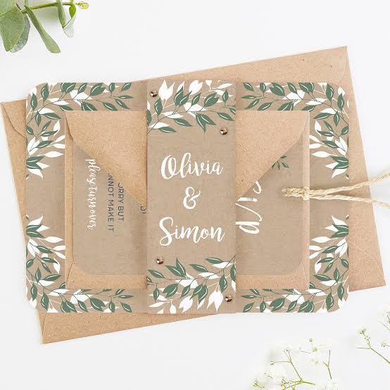 Undangan Pernikahan Terbaru 2020 5 undangan-pernikahan-botanical-rustic