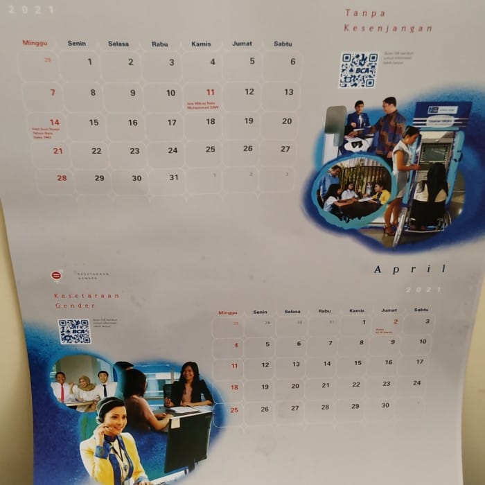 Terkuak Kenapa Kalender Bank Selalu Menggunakan Gambar Aktivitas Manusia 6