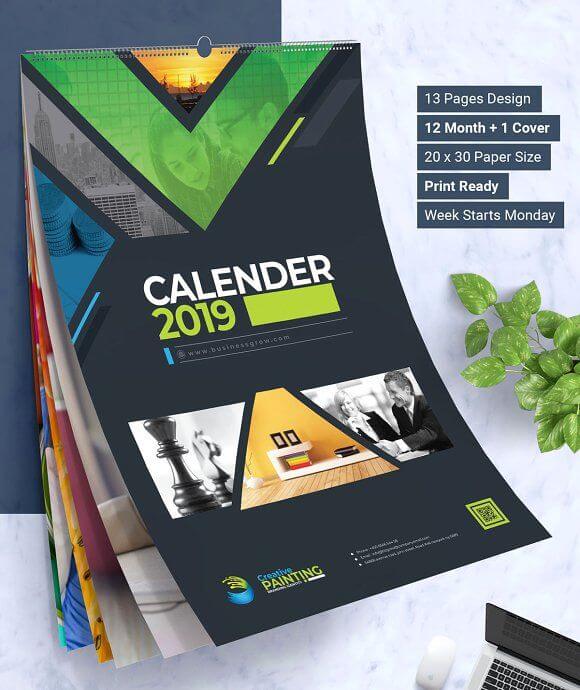 kalender gantung