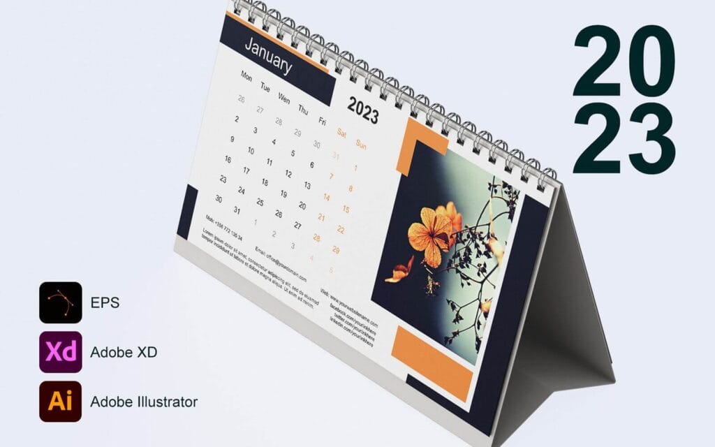 Kalender Duduk: Alat Promosi Bisnis yang Efektif dengan Uprint.id 2 kalender duduk
