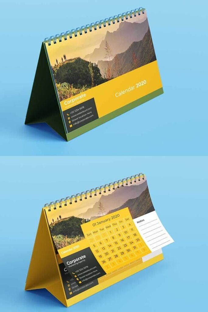 Harga Kalender meja