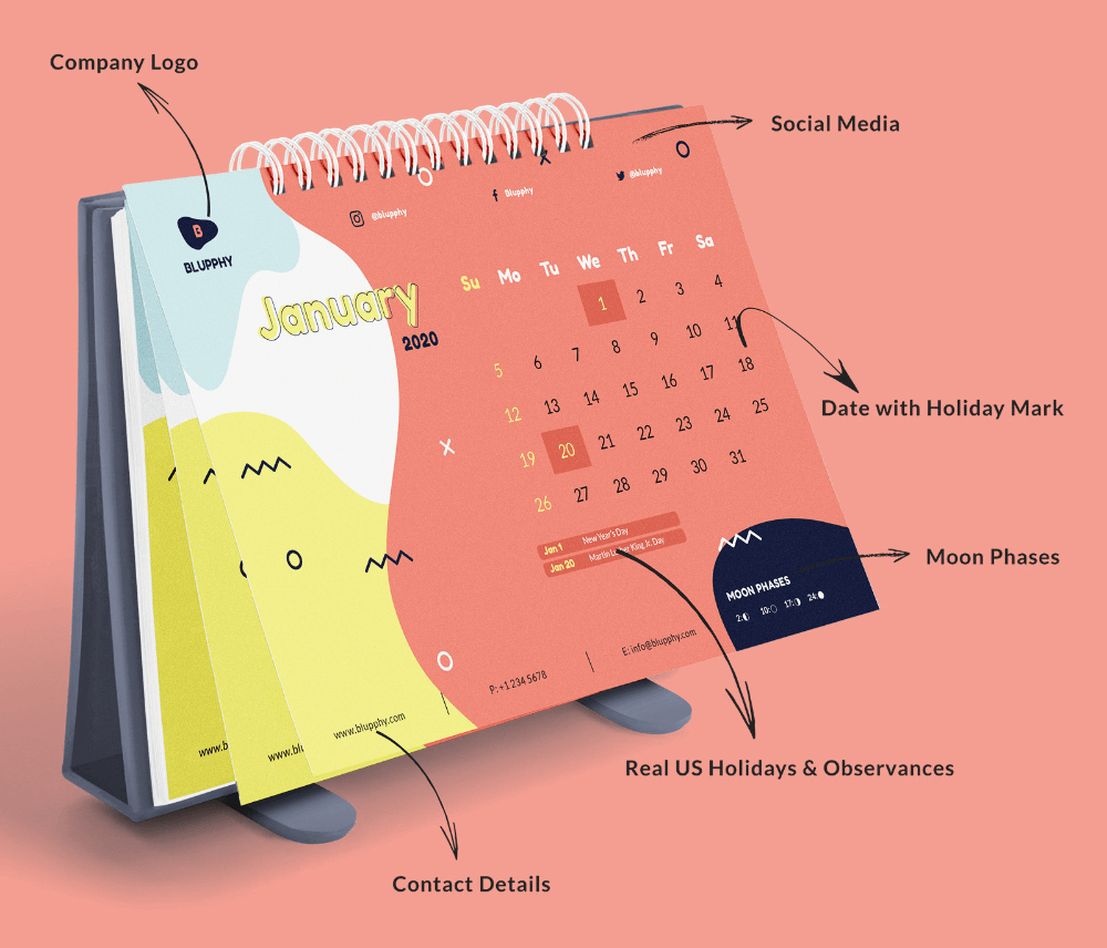 Cetak Kalender Custom di Uprint.id : Mengungkap Kreativitas dan Nilai 1 cetak kalender custom