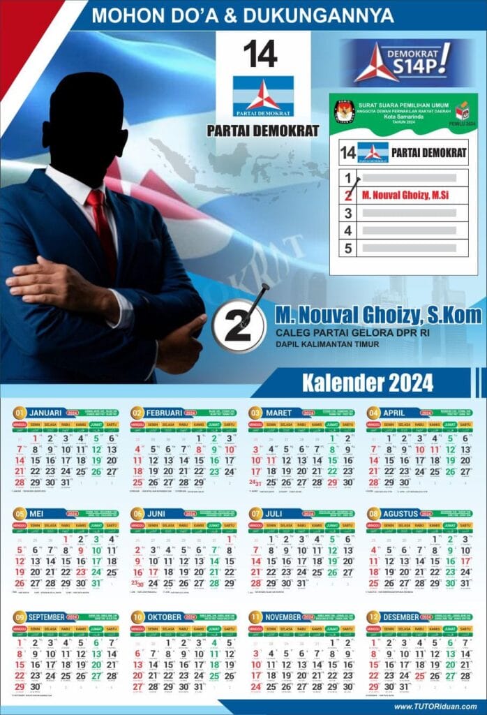 Kalender Caleg 2024: Promosikan Diri Anda Bersama Uprint