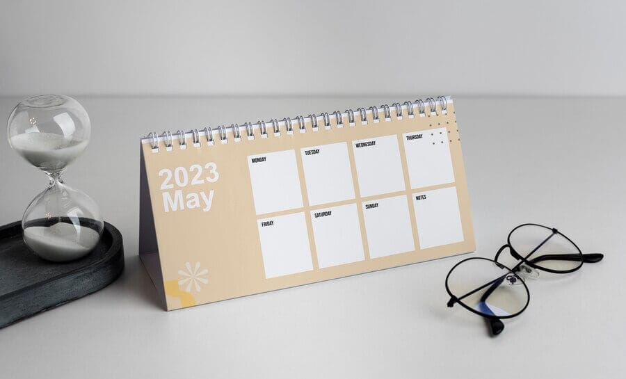 Cetak Kalender Meja Custom untuk Promosi: Uprint.id Terbaik